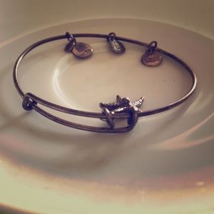 Alex and Ani starfish bracelet real silver